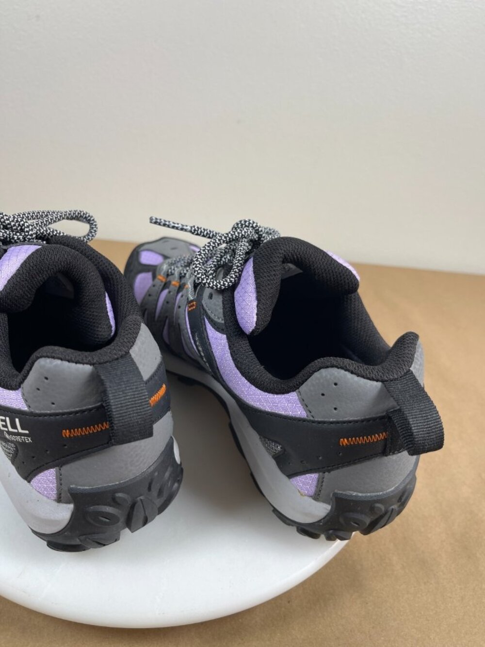 Merrell J037012 Gore-Tex Hiking Shoes Womens 7.5 Purple Gray Waterproof - Picture 6 of 10